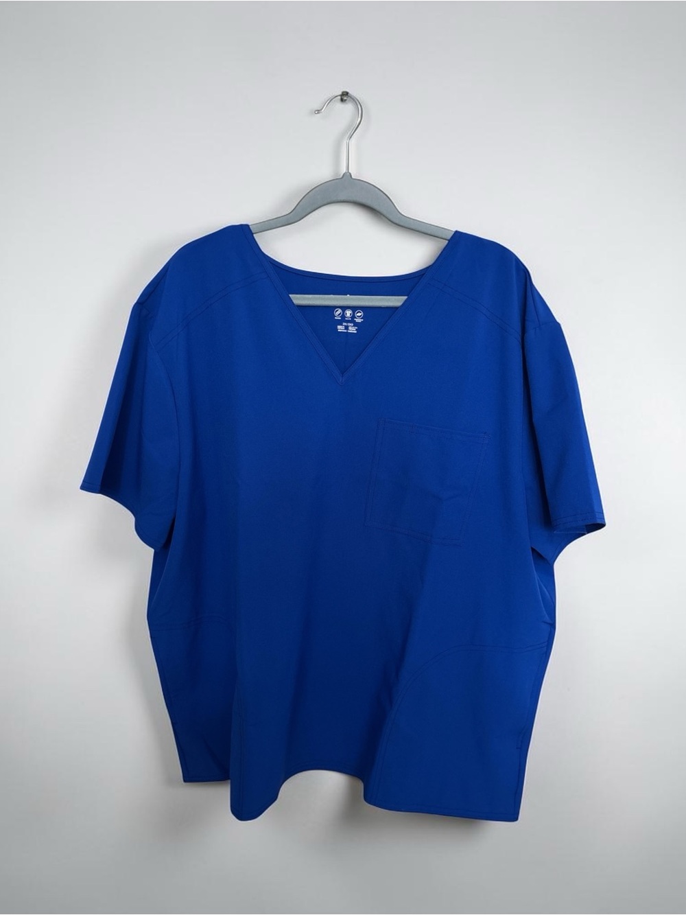 Scrubstar Women's V-Neck Medical Scrub Top in Royal Blue